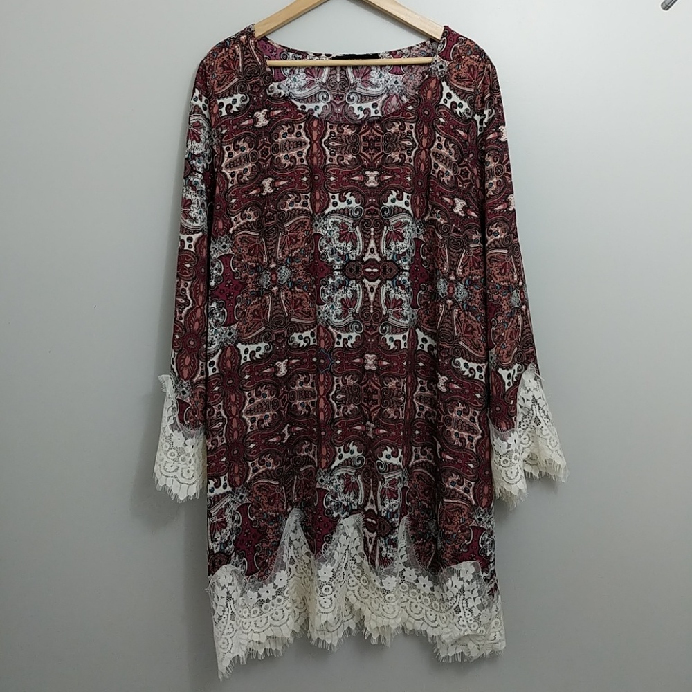 Perch by blu pepper plus size tunic size 3X